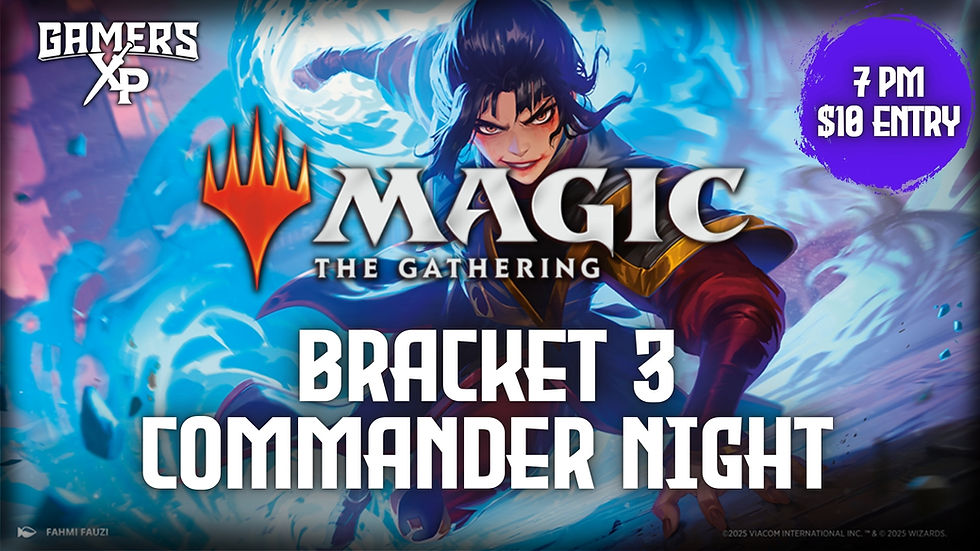 Bracket 3 Commander Night