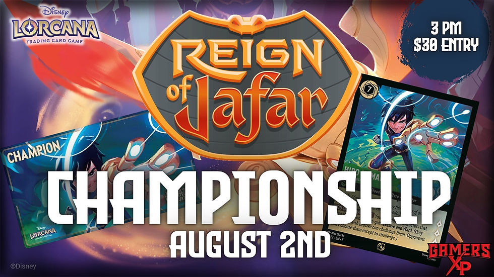 Lorcana - Reign of Jafar Championship