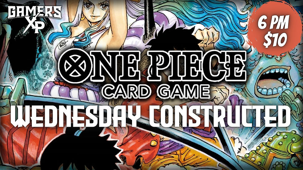 One Piece Wednesday Constructed 