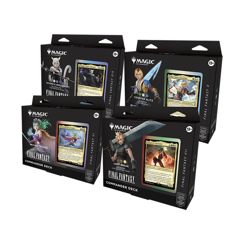 Final Fantasy Commander Deck - Display | The Gamers XP