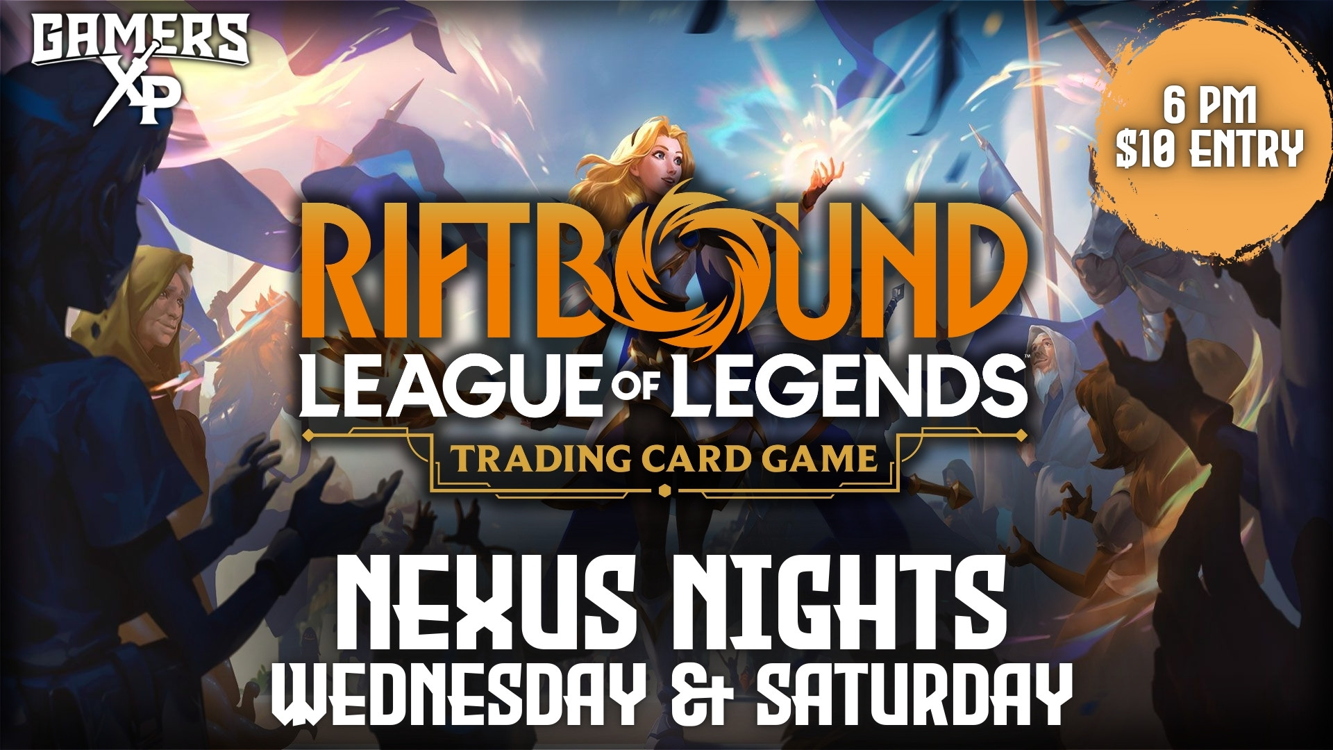 Riftbound Weekly Nexus Event - Wednesday | The Gamers XP