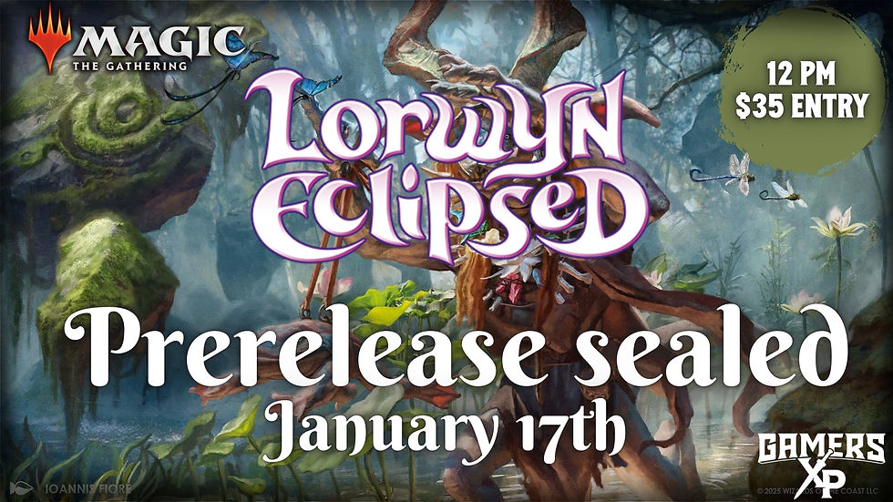 Lorwyn Eclipsed Prerelease -  Saturday Sealed  
