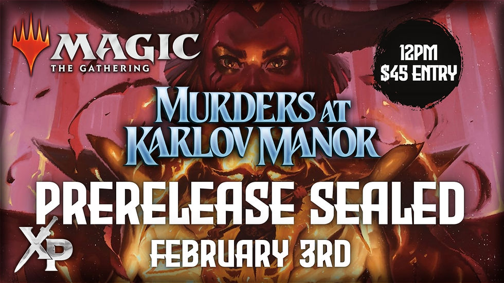 Murders at Karlov Manor - Saturday Sealed Prerelease