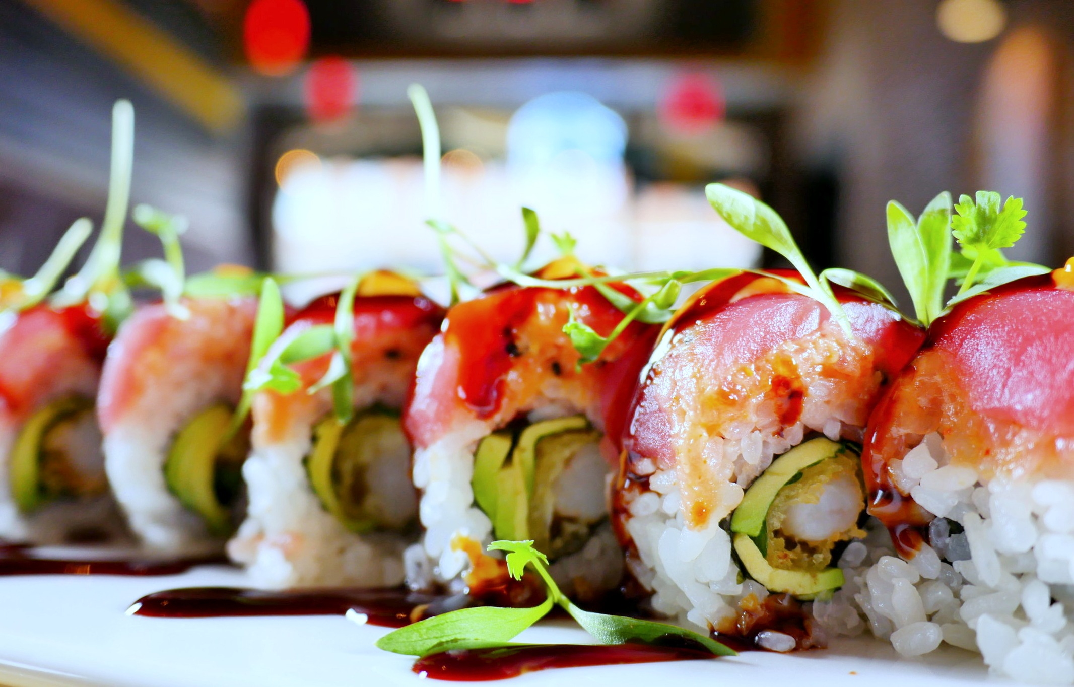 Arranged Food and Objects