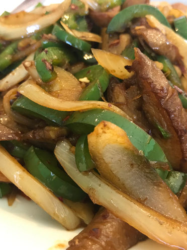 Pork Intestines?!? -- Peter Chang