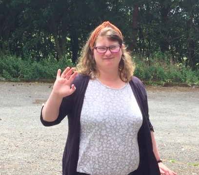 Ellen brings positivity and sunshine to the workshops.