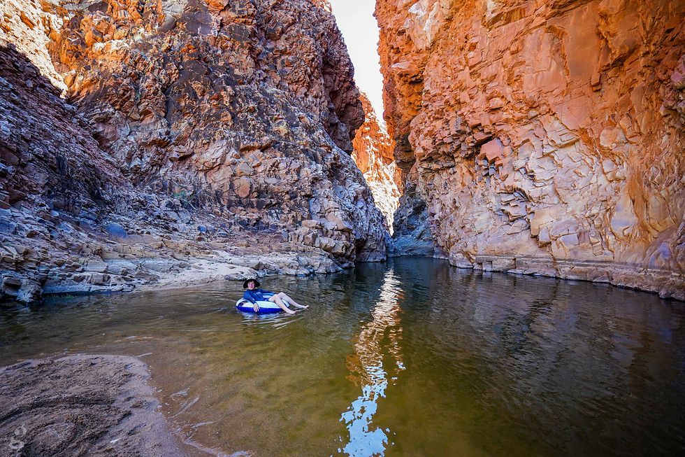 Redbank Gorge Redbank Gorge hike camping in the MacDonnell Ranges