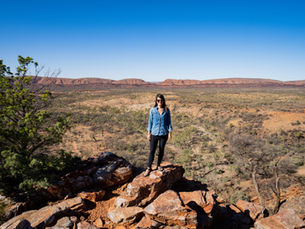 Camping in the MacDonnell Ranges