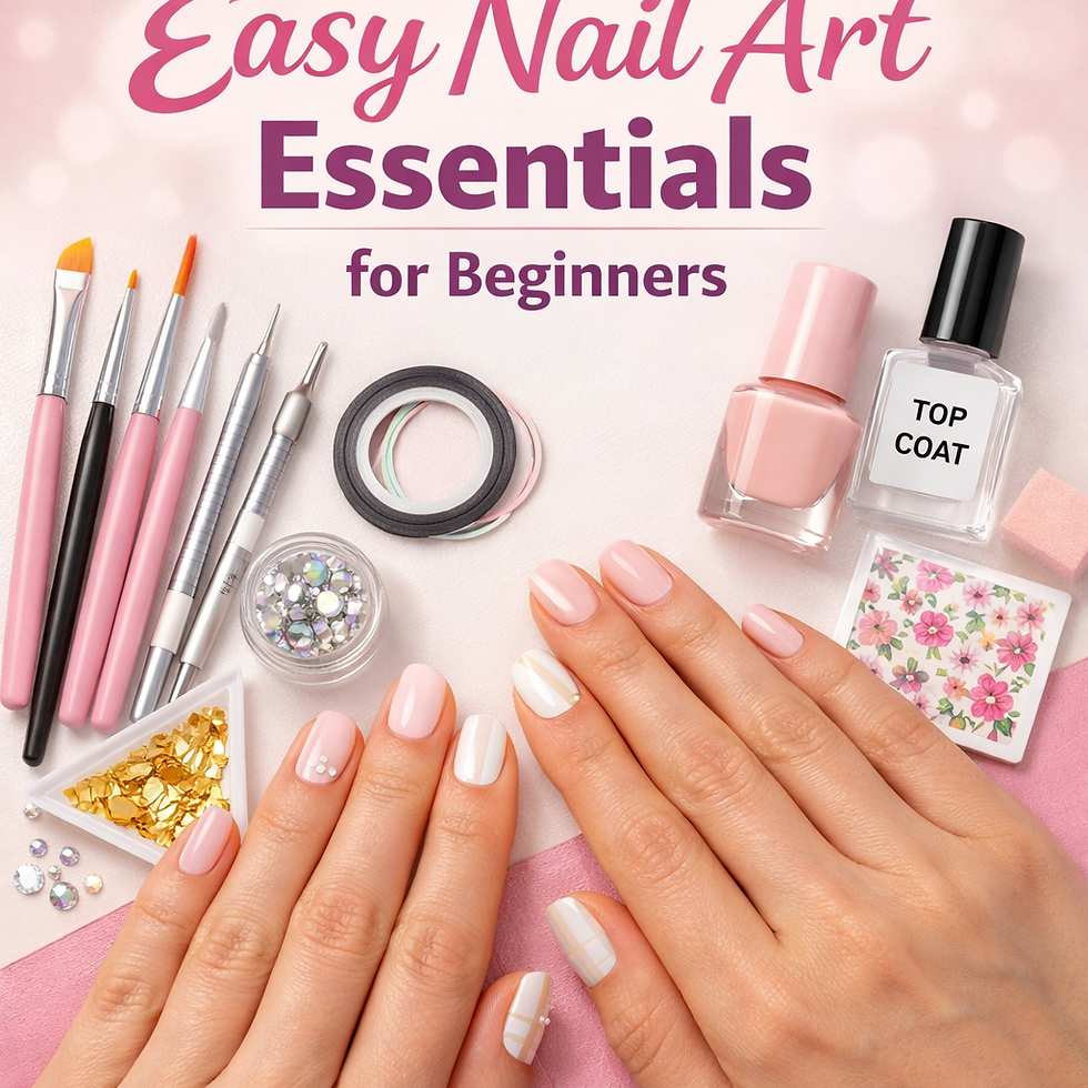 Easy Nail Art Essentials: Everything You Need to Get Started at Home