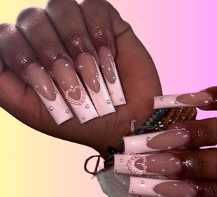 aaliyah school of nail, paraffin nails
