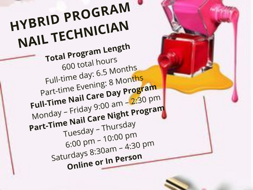 Hybrid Nail Tech Training at TBA Beauty School
