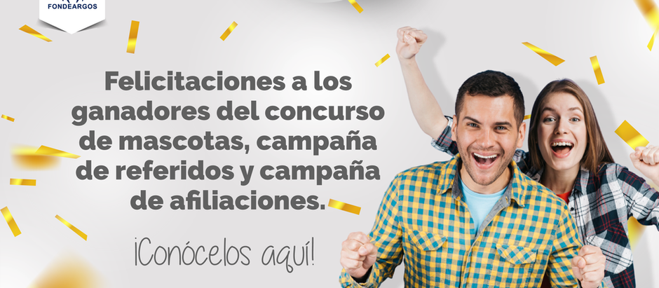 Conoce a los ganadores(as) de nuestros concursos