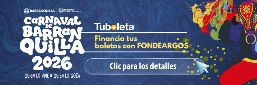 Boletas carnaval de Barranquilla