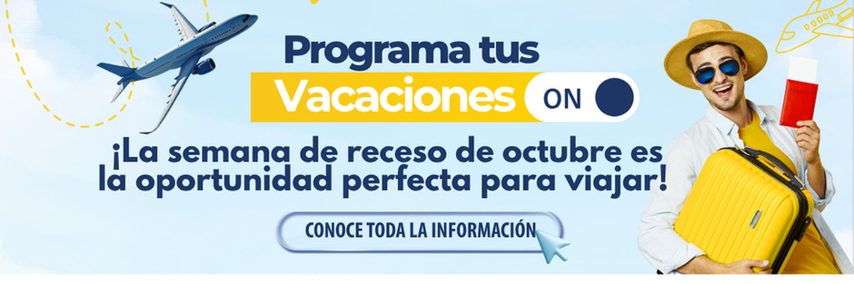 Programa tu descansado para la semana de receso