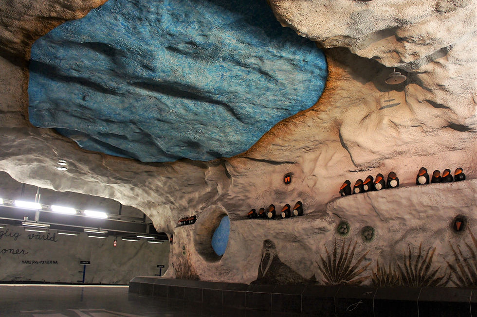 Tensta(テンスタ駅)