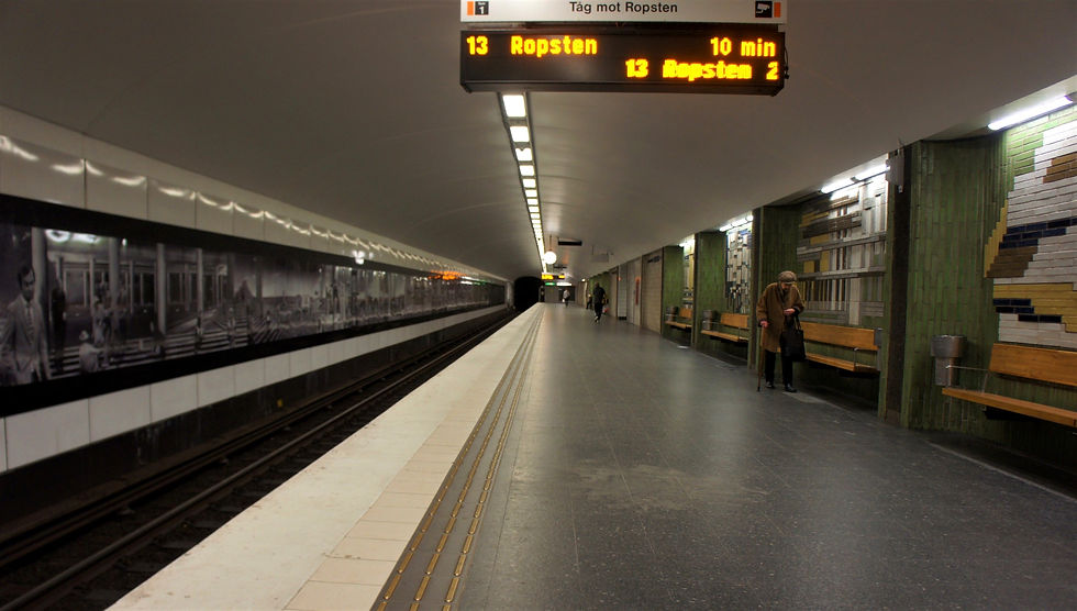 Karlaplan(カーラプラン駅)