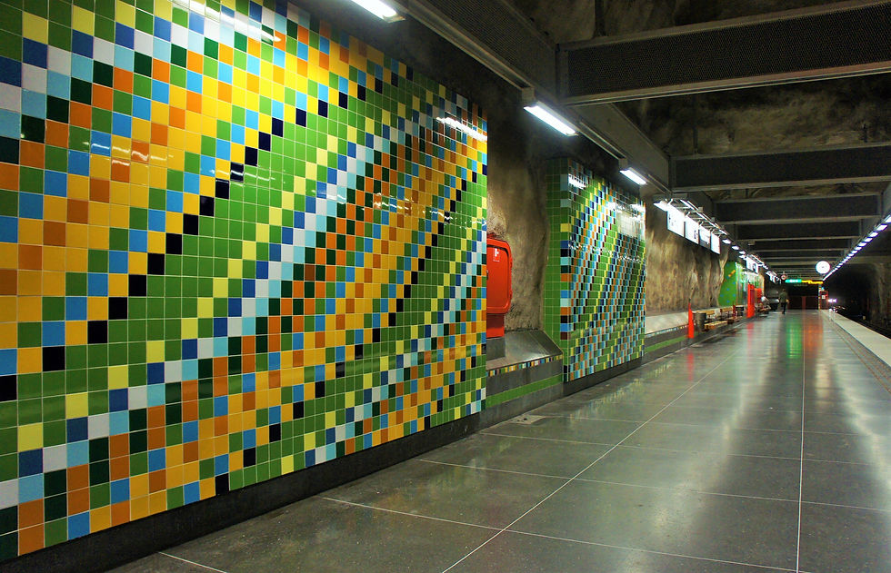 Västra Skogen(ヴェストラ・スコーゲン駅)