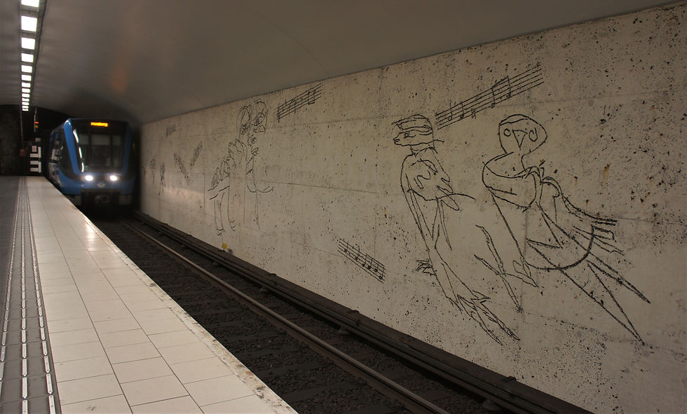 Östermalmstorg(エステルマルムストリ駅)