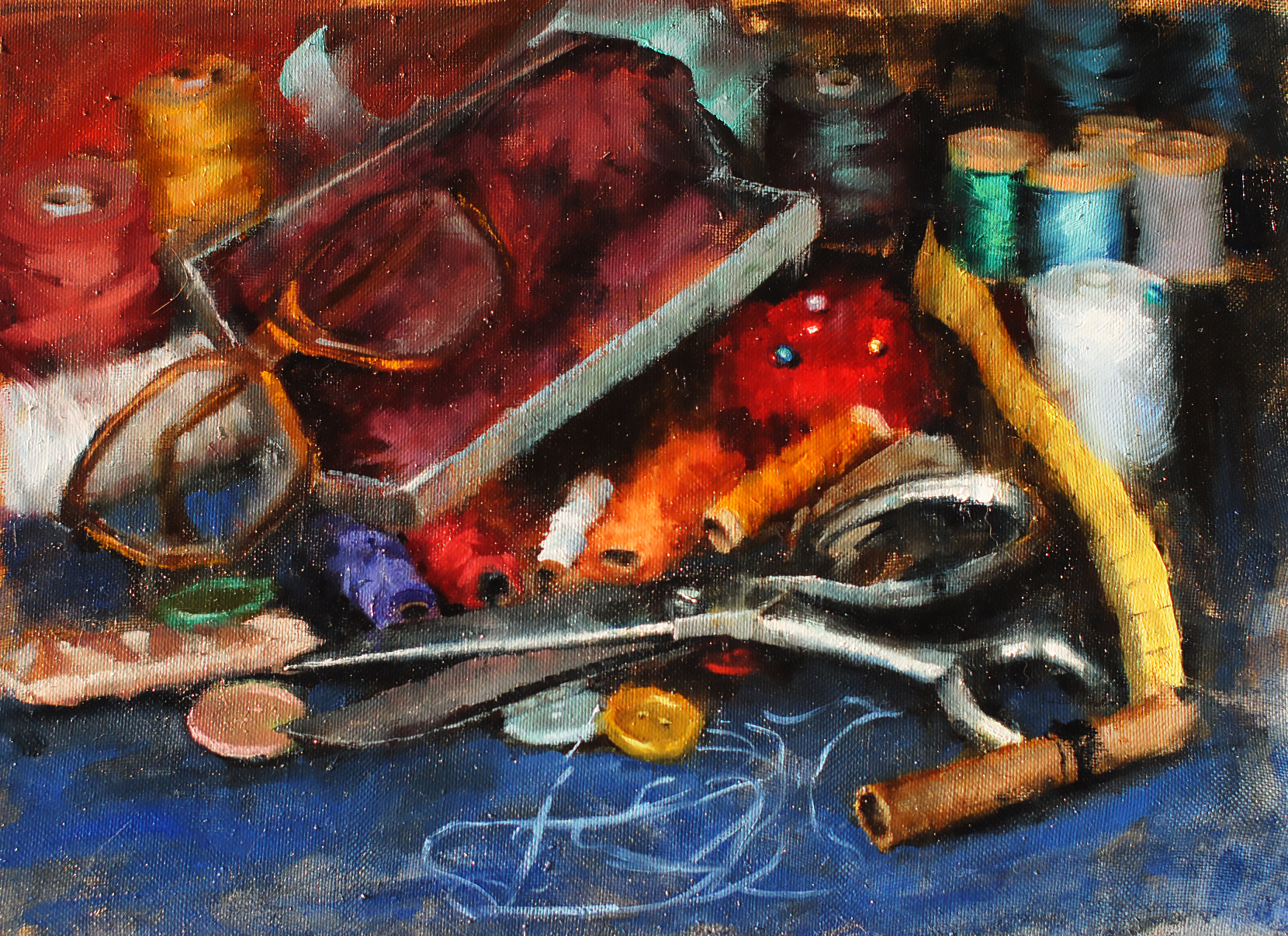 The sewing kit