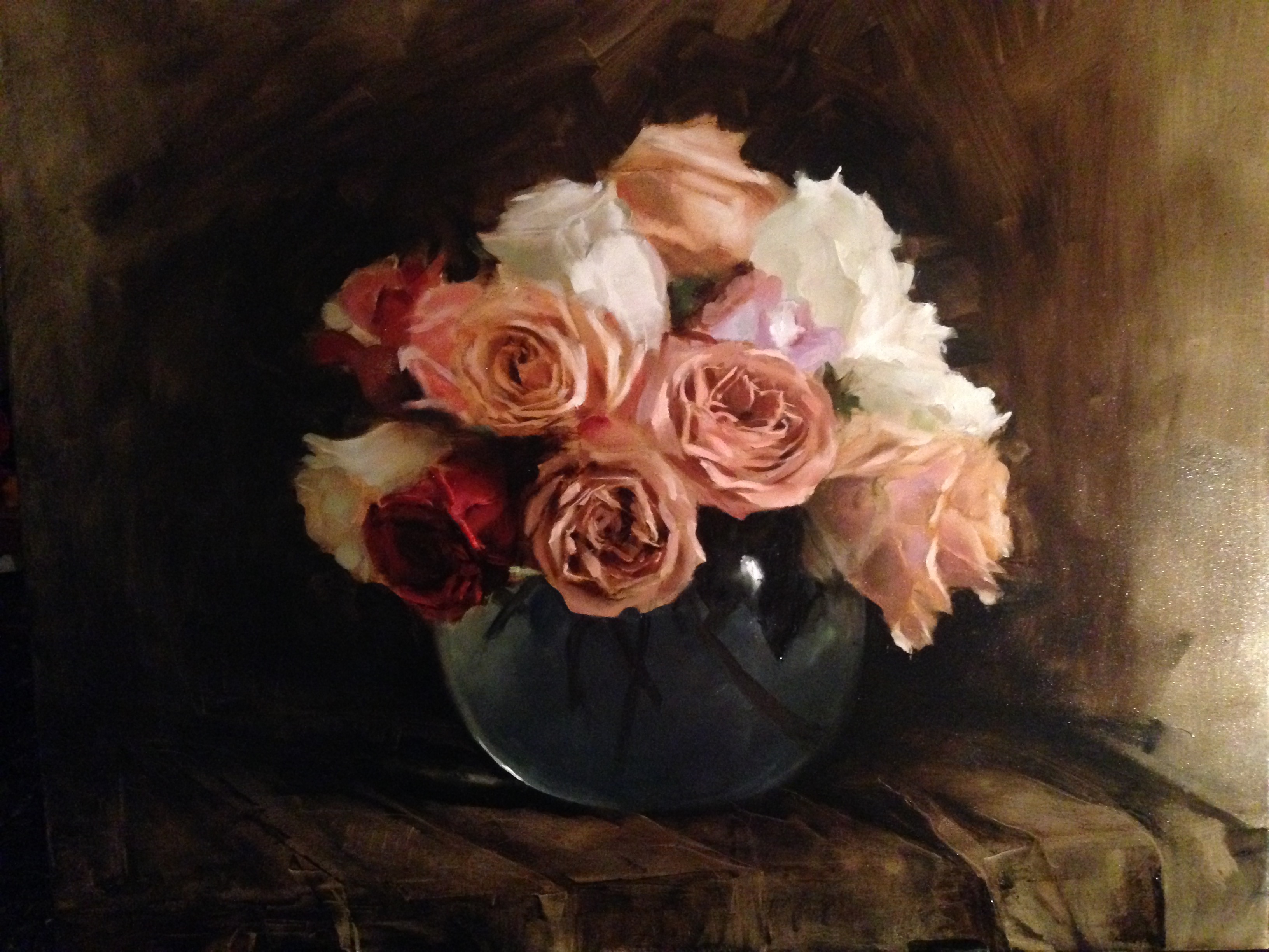 Rose still-life