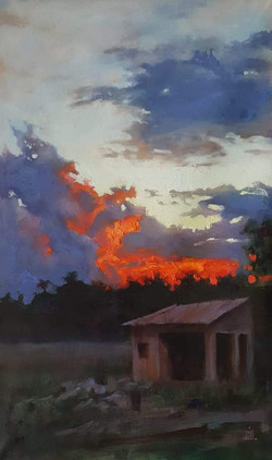Last kiss of the sun