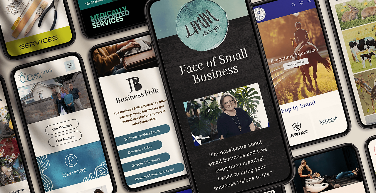 LMM Designs phone friendly websites