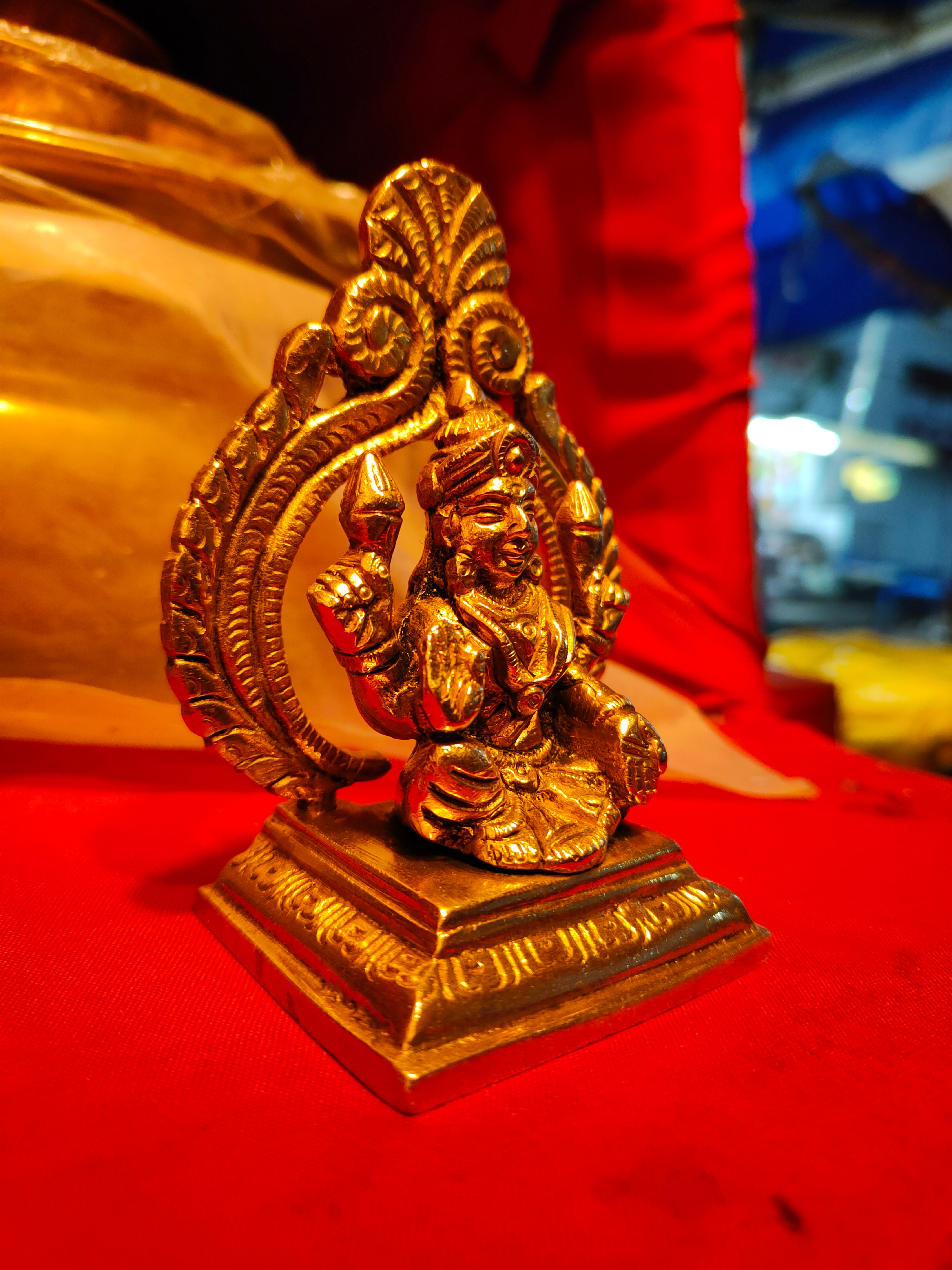 LAKSHMI BRASS STATUE