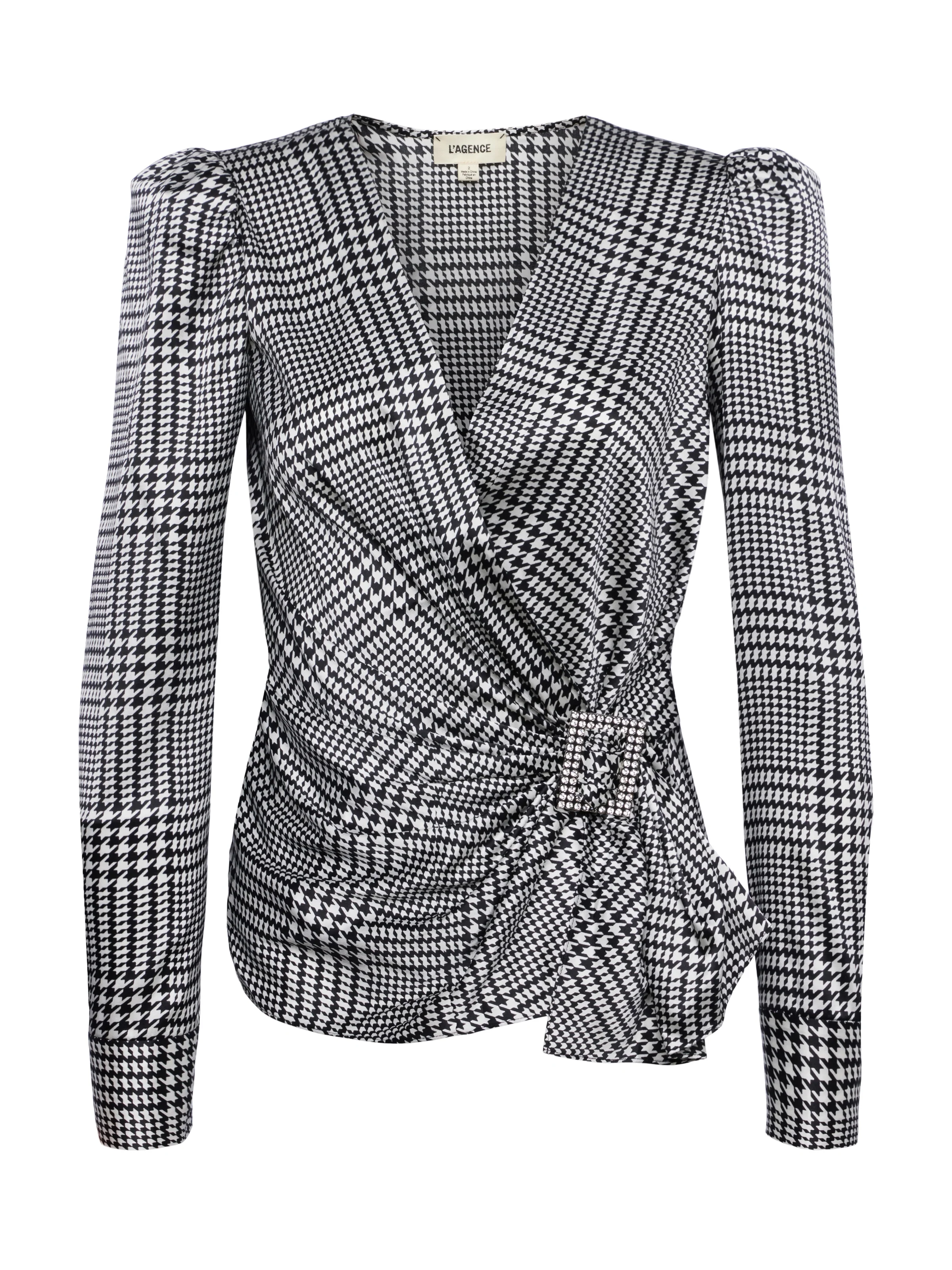 40559LHL_ARTI_IVORY_BLK_LARGE_GLEN_PLAID