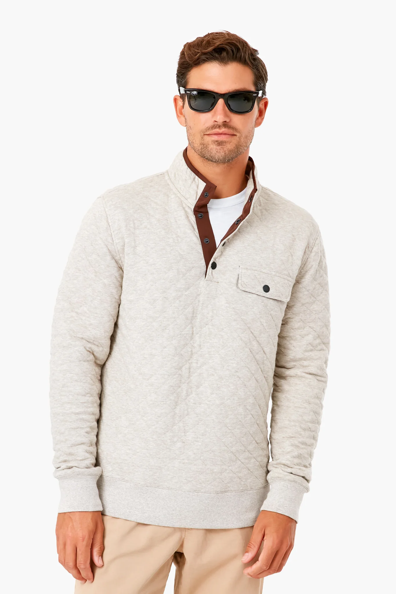MOS2323-Epic Quilted Fleece Pullover