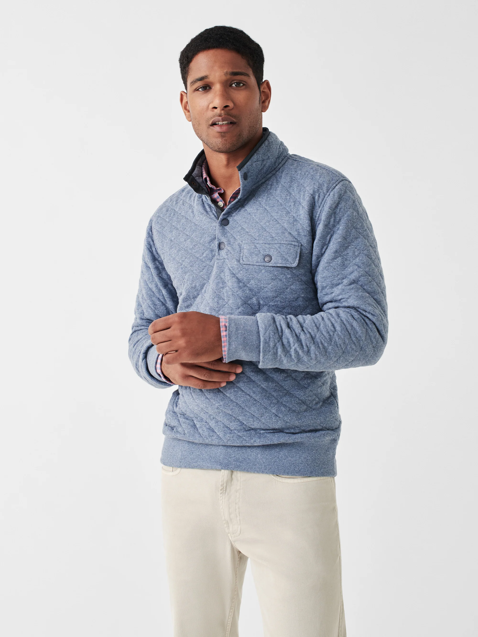 MOF2207-Epic Quilted Fleece Pullover