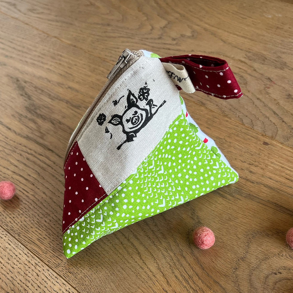 Thumbnail: Dreieckstasche "Glück"