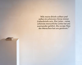 Pennings Foundation: exhibition love letters from the war