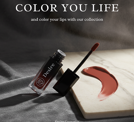 Nude Lipstick post from desire cosmetics