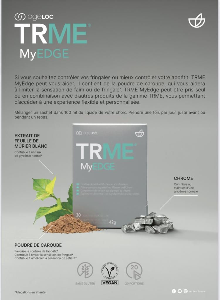 TRMe MyEdge - Mieux gérer les fringales