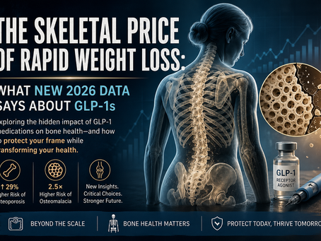 The Skeletal Price of Rapid Weight Loss: What New 2026 Data Says About GLP-1s