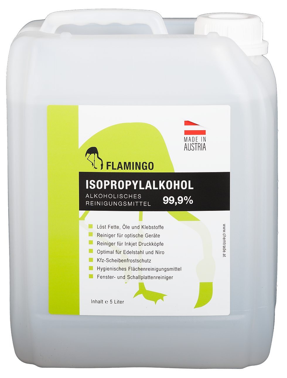 Miniaturbild: Flamingo Isopropylalkohol 99,9% 5 Liter