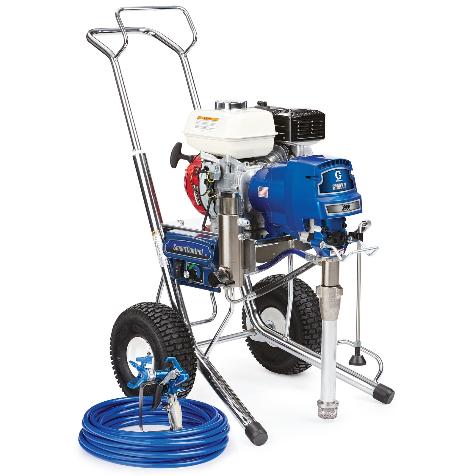 17E827 Graco GMAX II 3900 Standard Series Gas Airless Sprayer, Hi-Boy