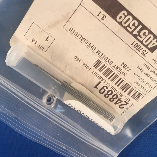Graco 248891 Drill bit set for Fusion mic chamber Bittner's Spray Equi