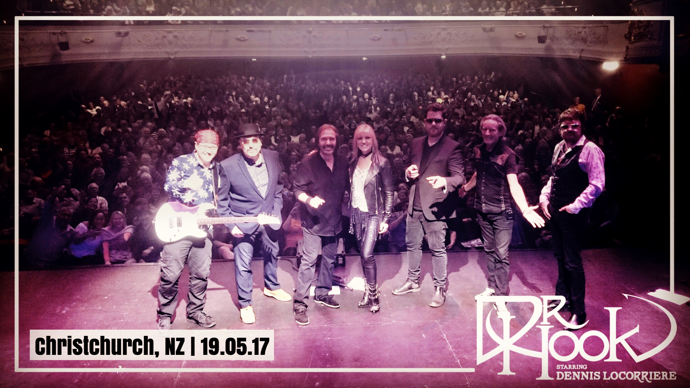 Dr Hook Starring Dennis Locorriere | Christchurch ? New Zealand | 2017 | Sold Out