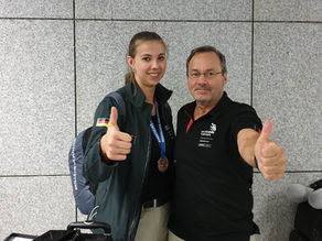 Deutsche Jung Floristin Ines Senft erhält „Medal of Excellence“ - WorldSkills 2019