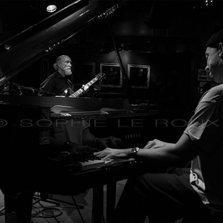 John SCFIELD Gerald CLAYTON duo New Morning jazz club Paris France 2026