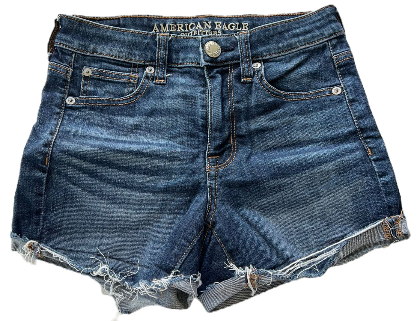 שורט ג'ינס בייסיק |  XS | AMERICAN EAGLE