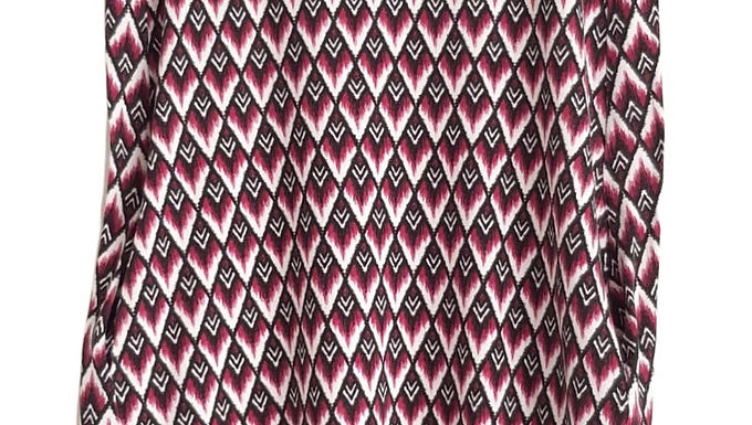 שמלת רטרו מעוינים M I SANTIE