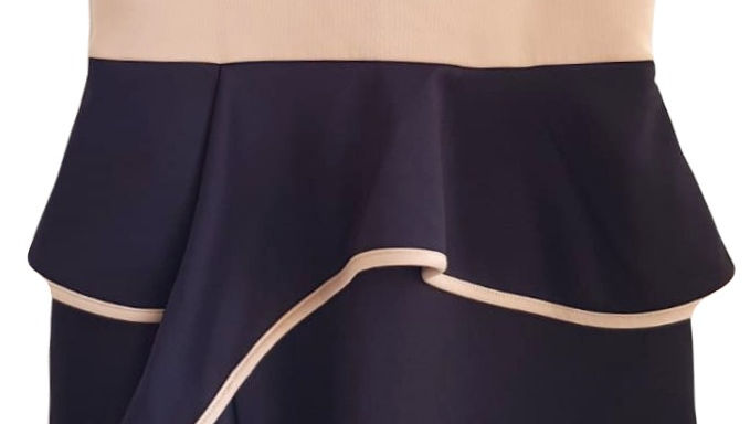 שמלת מחוך מחטבת XS\S I