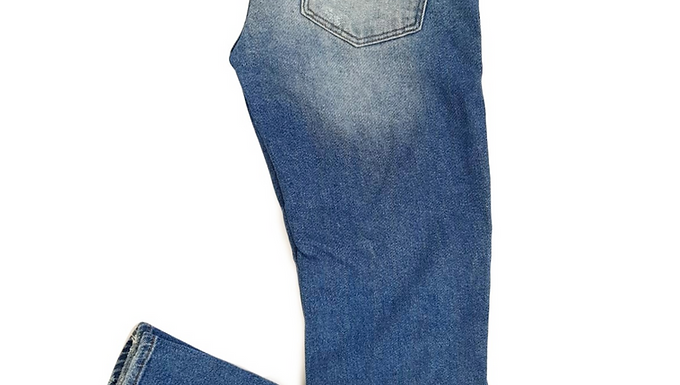 ג'ינס ישר עם קרעים M I MNG