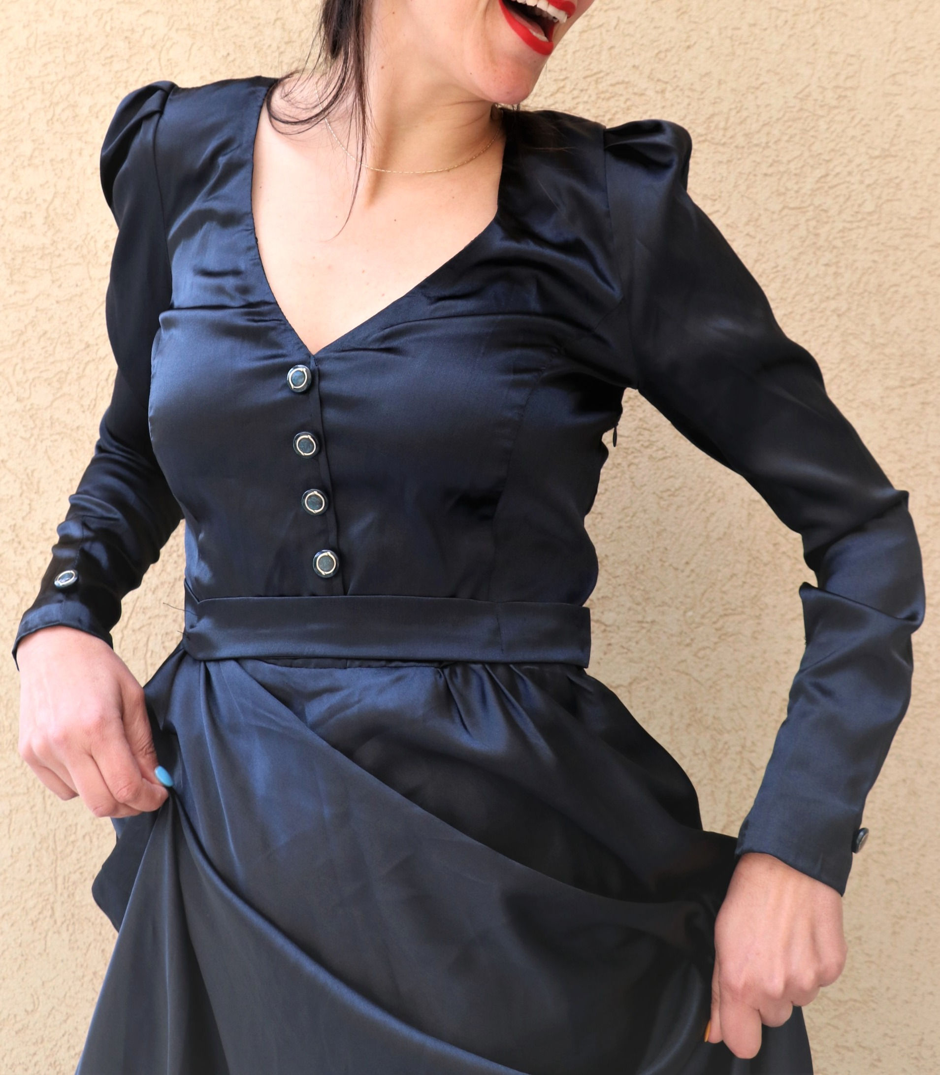 שמלת מקסי בעיצוב אישי M I