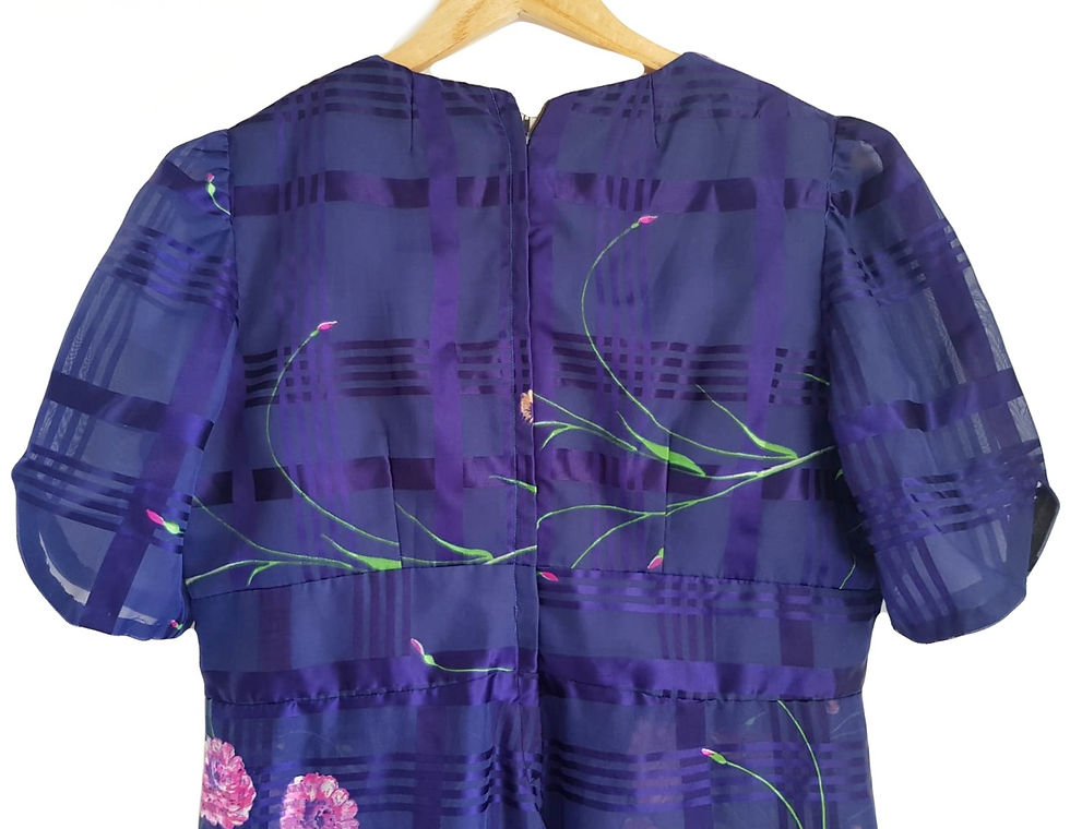 תמונה ממוזערת: שמלת וינטג' נדירה L I VINTAGE