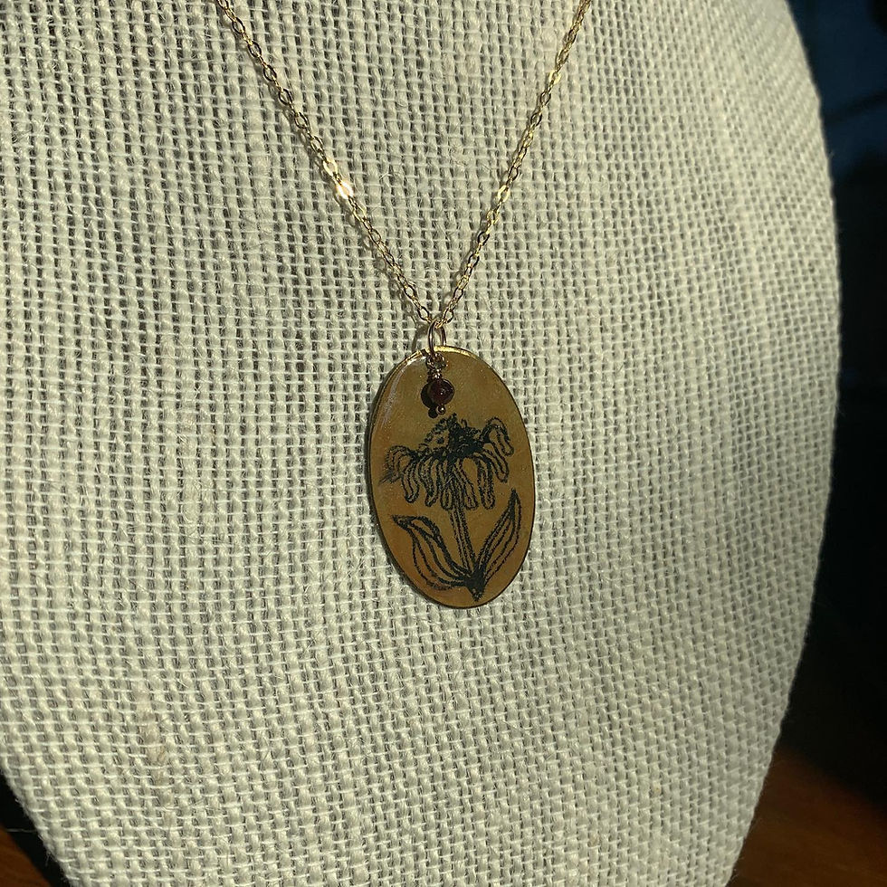 Thumbnail: Coneflower Pendant