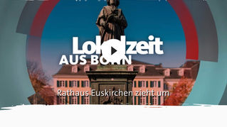 Die Sendung von WDR für die Übertragung für den Umzug aus dem Rathaus Euskirchen