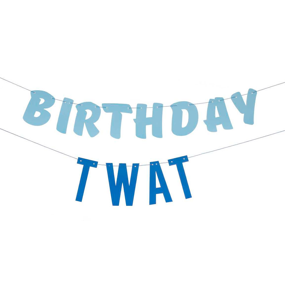 Thumbnail: Birthday **** Birthday Bunting Banner Decoration